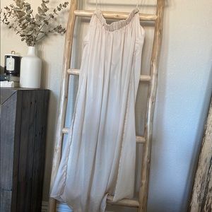 ✨SOLD✨UO Satin Pink Maxi Skirt